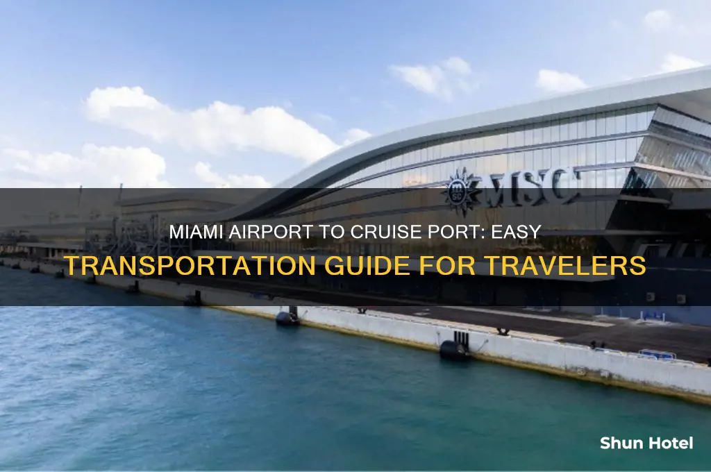 how to get to cruise port from miami airport