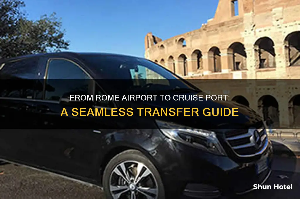 how to get to cruise port from rome airport