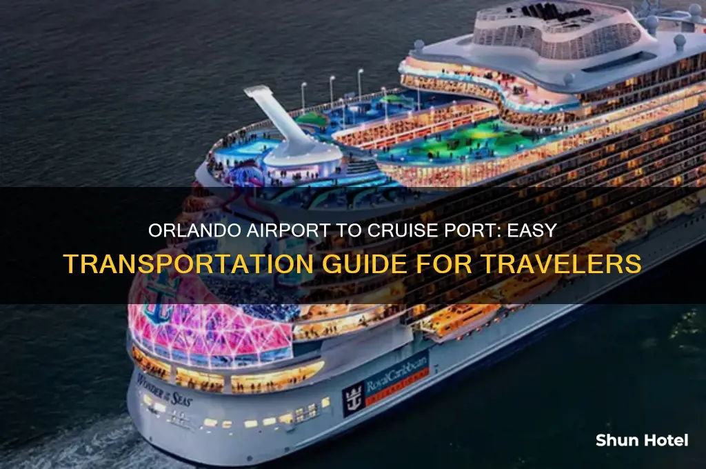 how to get to cruise ship from orlando airport