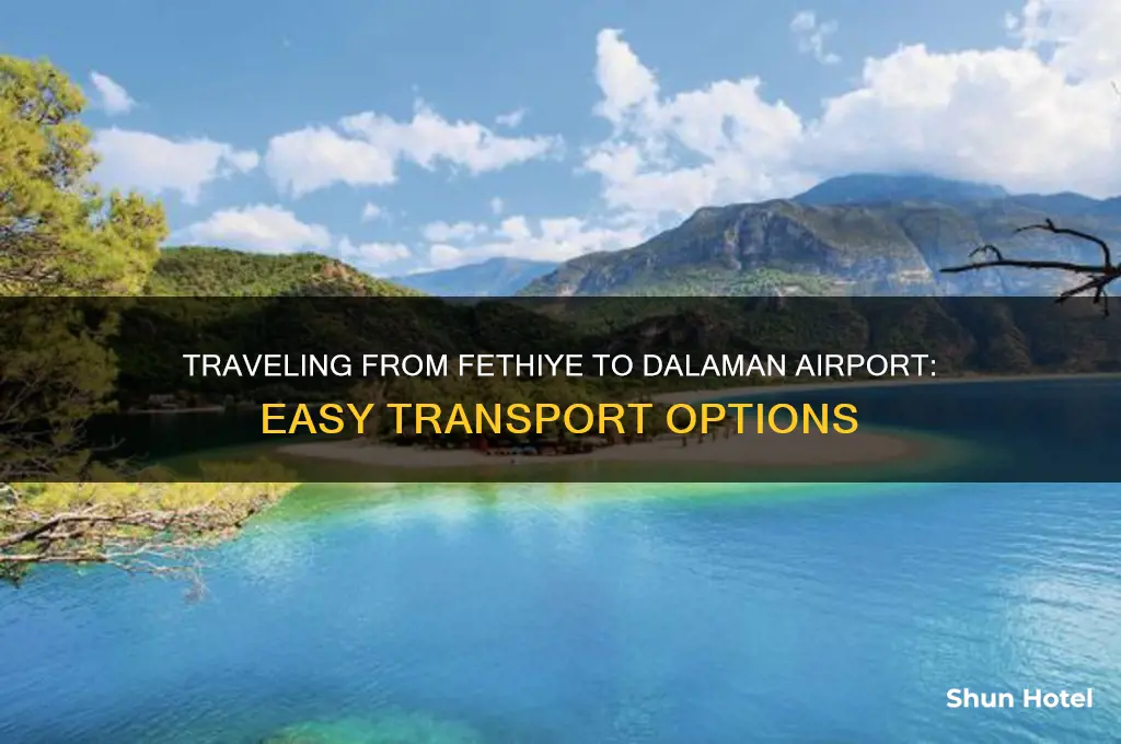 how to get to dalaman airport from fethiye