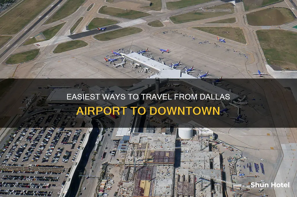 how to get to dallas from airport