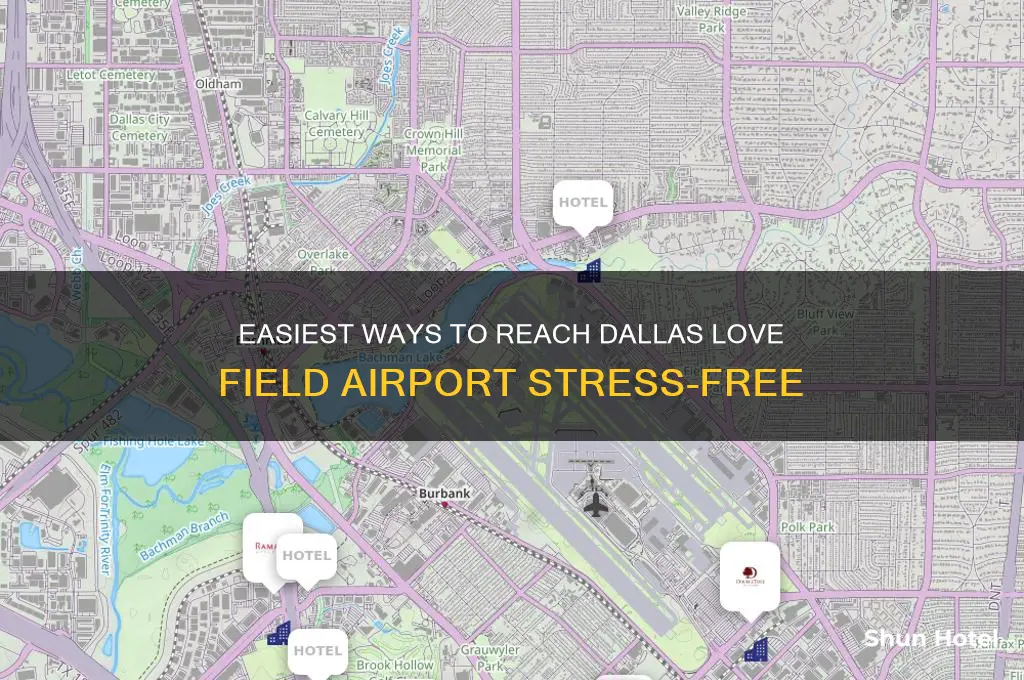 how to get to dallas love field airport