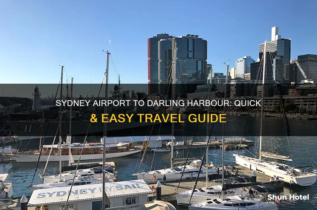 how to get to darling harbour from sydney airport