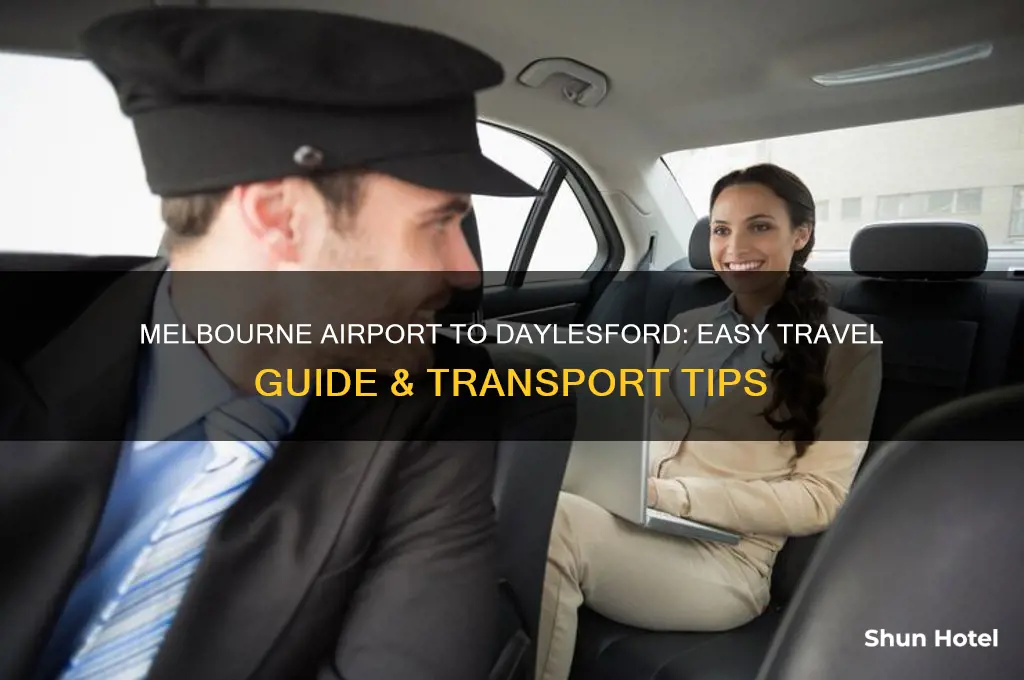 how to get to daylesford from melbourne airport