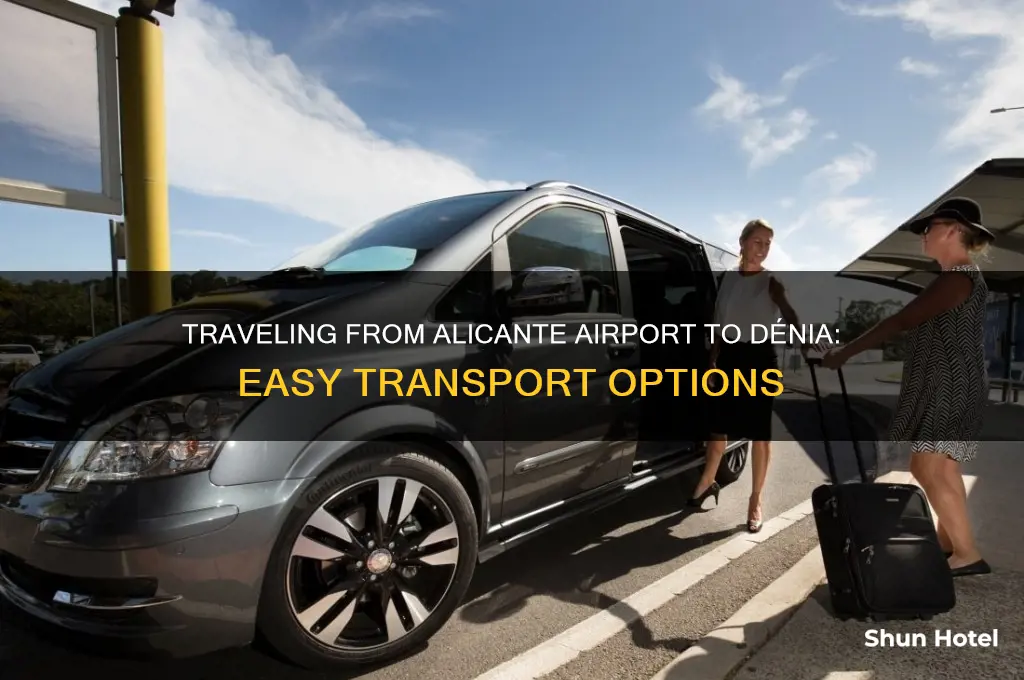 how to get to denia from alicante airport