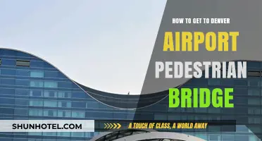 Navigating to Denver Airport's Pedestrian Bridge: A Quick and Easy Guide