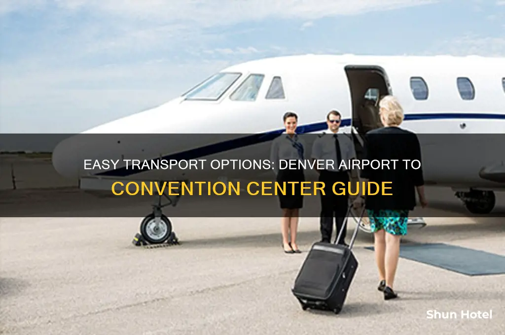 how to get to denver convention center from airport