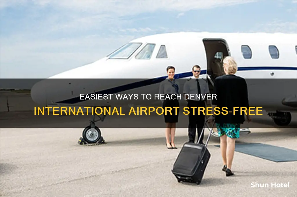 how to get to denver international airport