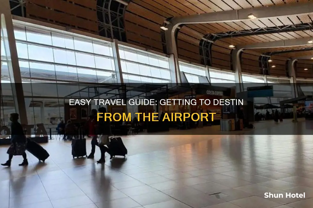 how to get to destin from airport