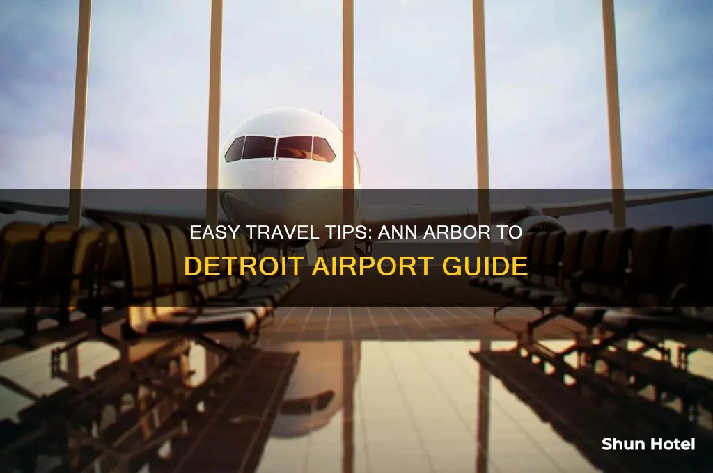 how to get to detroit airport from ann arbor