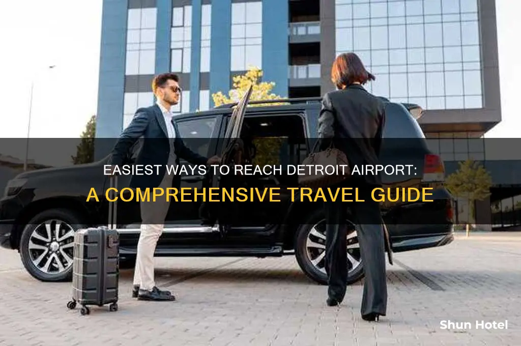 how to get to detroit airport