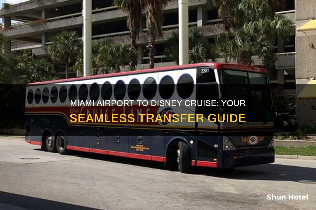 how to get to disney cruise from miami airport