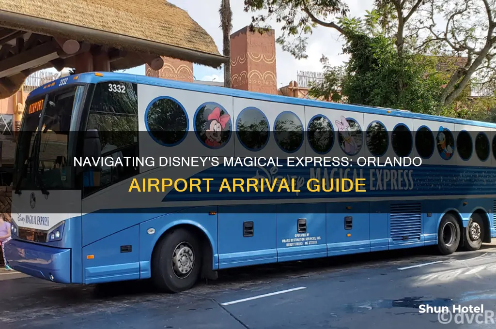 how to get to disney magical express outside orlando airport