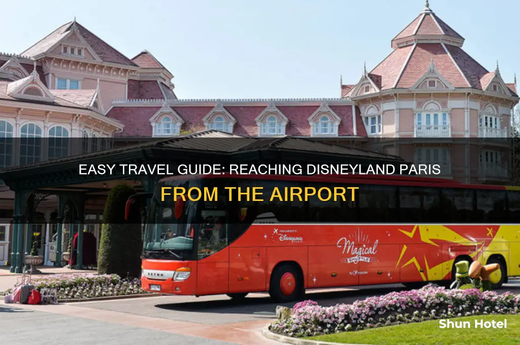 how to get to disney paris from airport