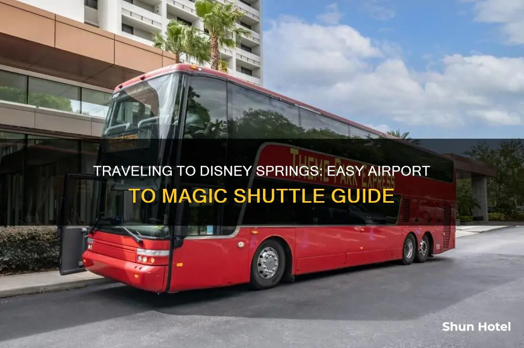 how to get to disney springs from airport