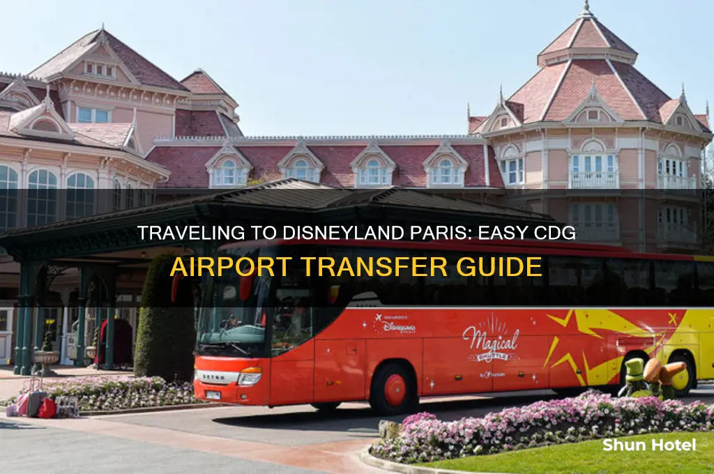 how to get to disneyland from cdg airport