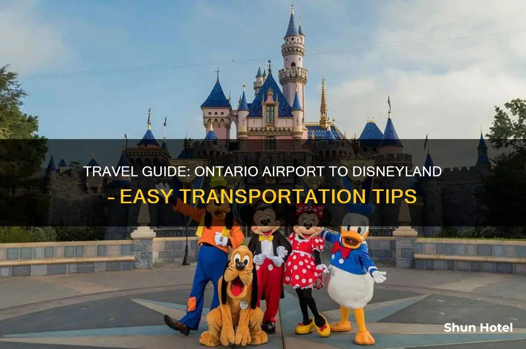 how to get to disneyland from ontario airport