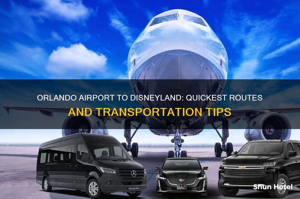 how to get to disneyland from orlando airport