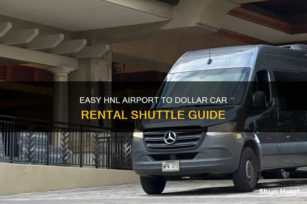 how to get to dollar from hnl airport