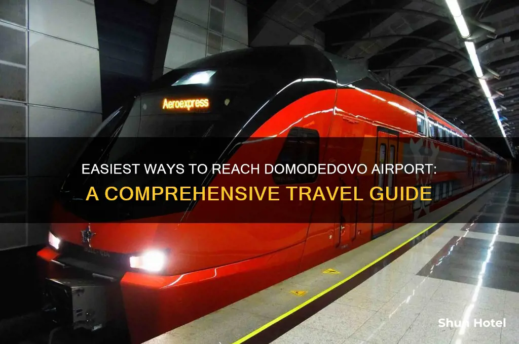 how to get to domodedovo airport