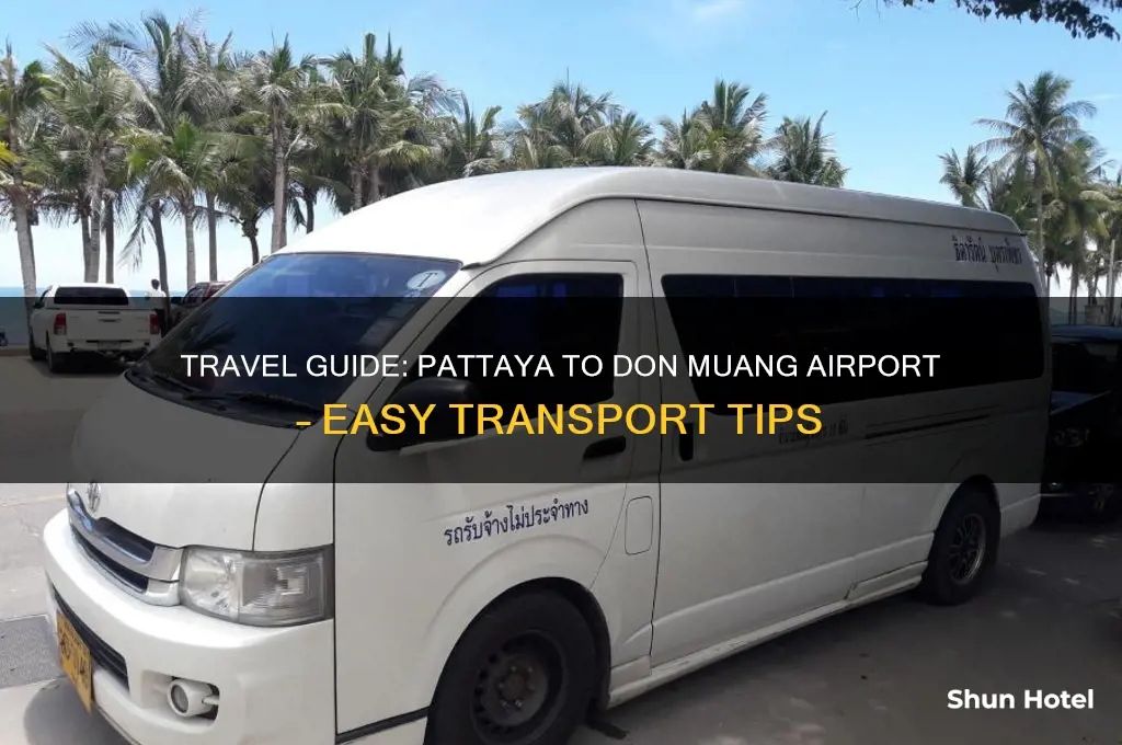 how to get to don muang airport from pattaya