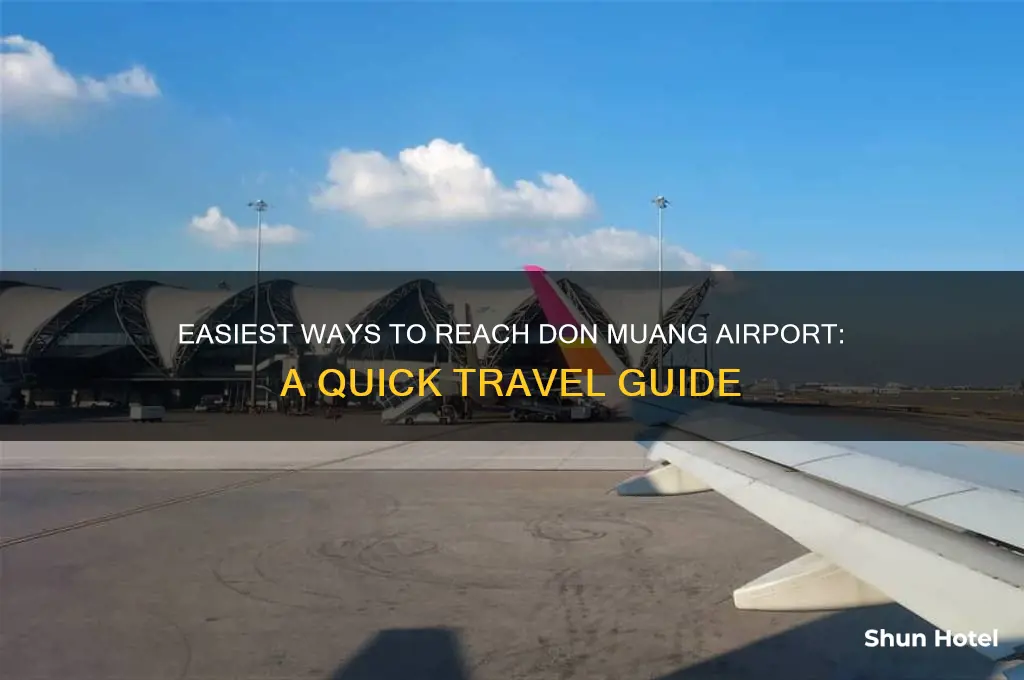 how to get to don muang airport
