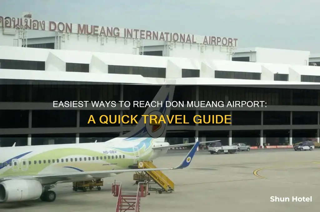 how to get to don mueang airport
