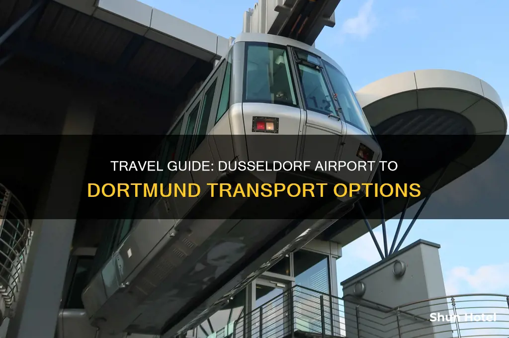how to get to dortmund from dusseldorf airport