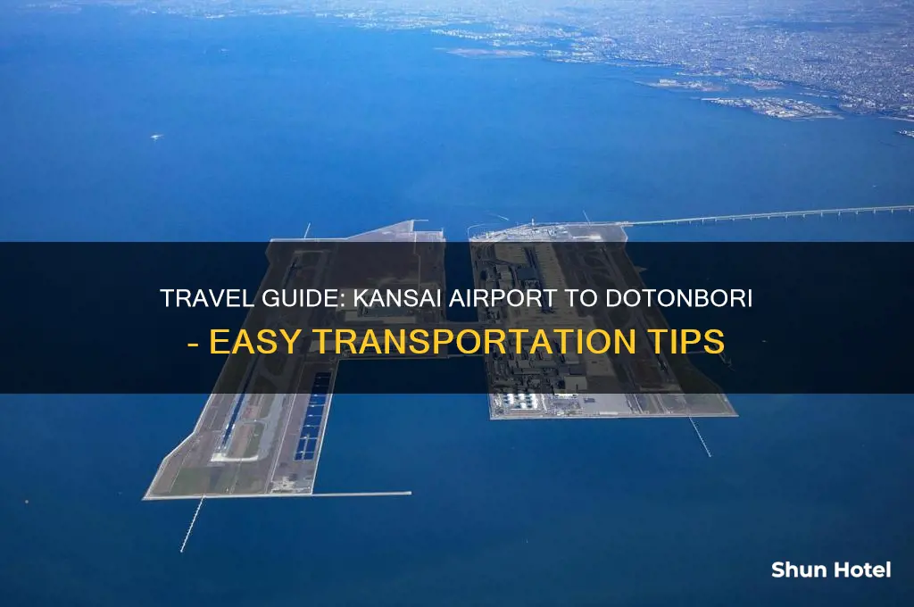 how to get to dotonbori from kansai airport