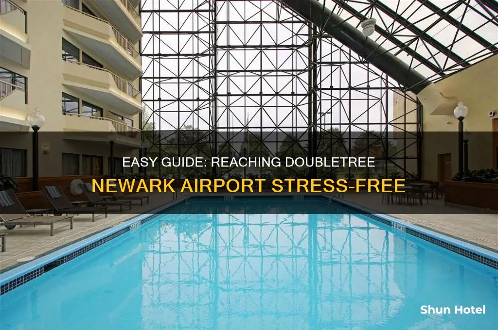 how to get to doubletree newark airport