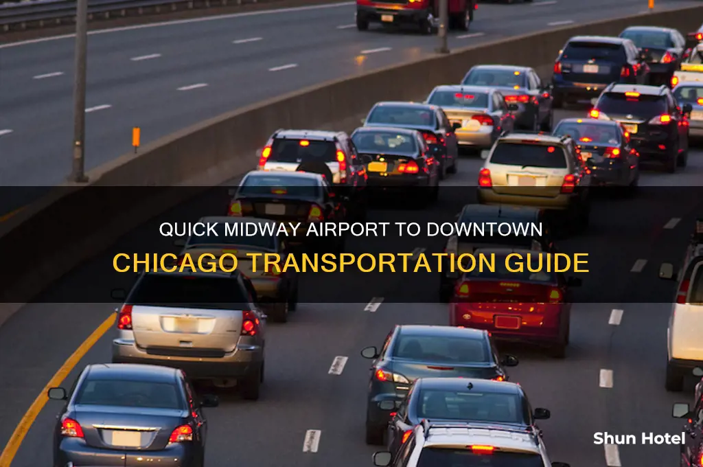 how to get to downtown chicago from midway airport