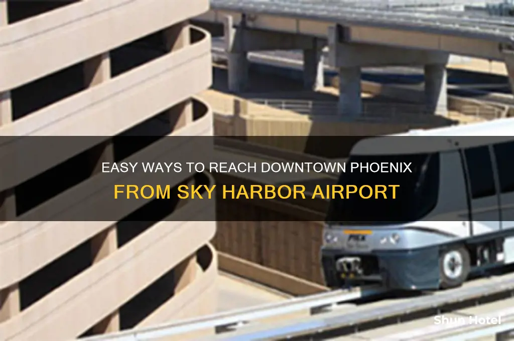 how to get to downtown phoenix from airport