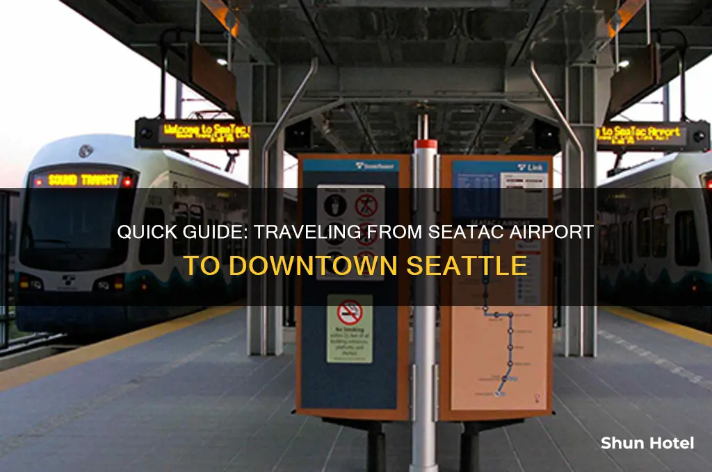 how to get to downtown seattle from seatac airport