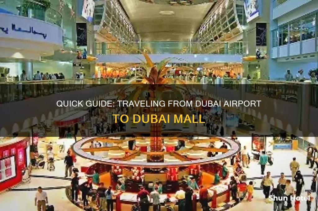 how to get to dubai mall from airport