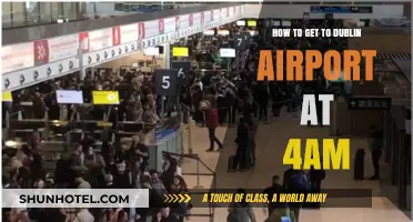 Early Morning Travel Guide: Reaching Dublin Airport by 4 AM