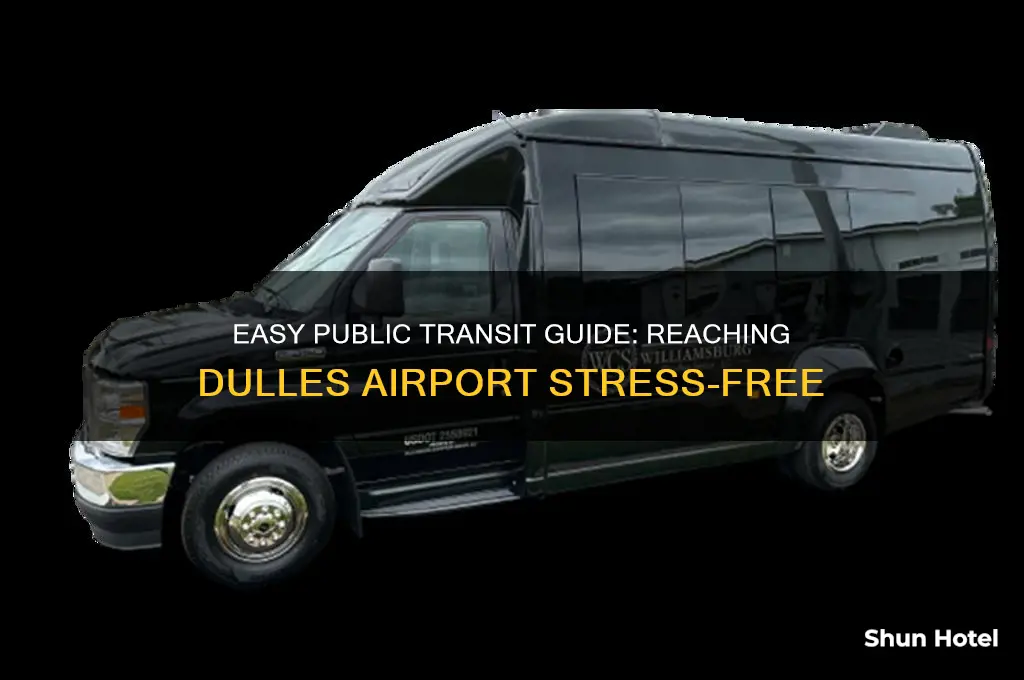 how to get to dulles airport by public transportation