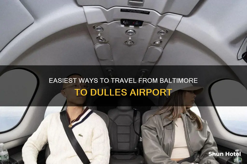 how to get to dulles airport from baltimore