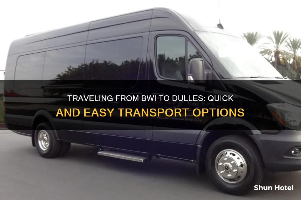 how to get to dulles airport from bwi