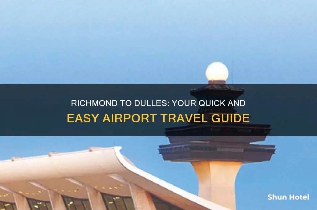 how to get to dulles airport from richmond va