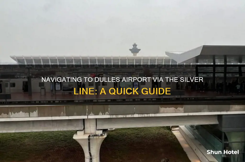 how to get to dulles airport from silver line