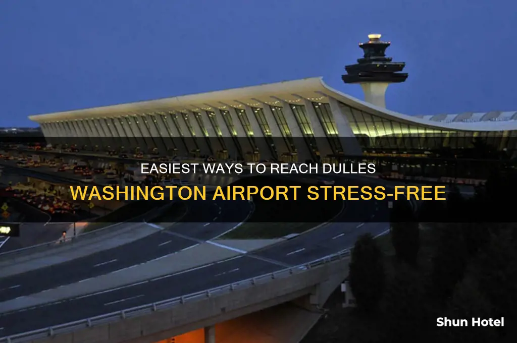 how to get to dulles washington airport
