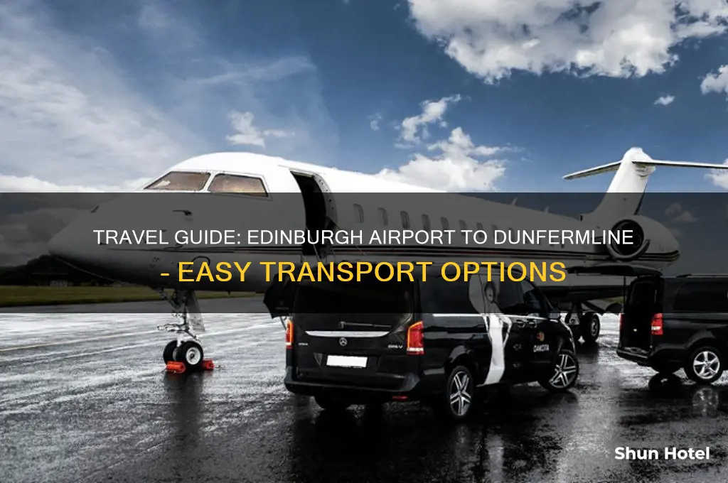 how to get to dunfermline from edinburgh airport