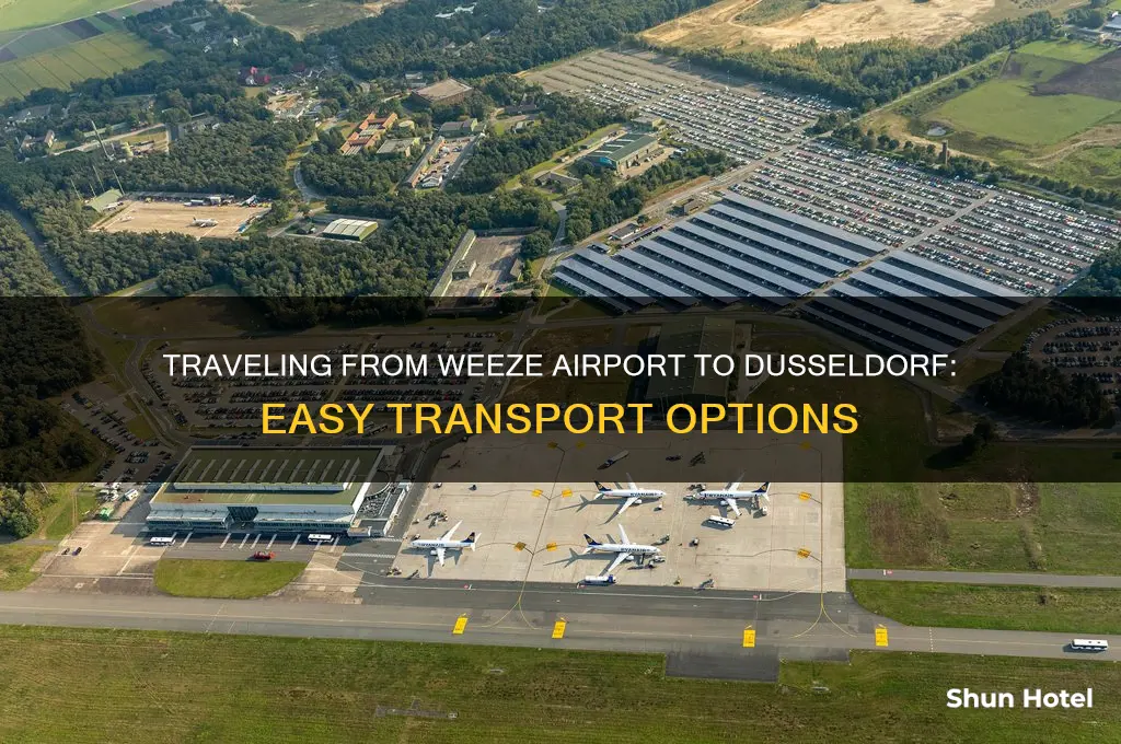 how to get to dusseldorf from weeze airport
