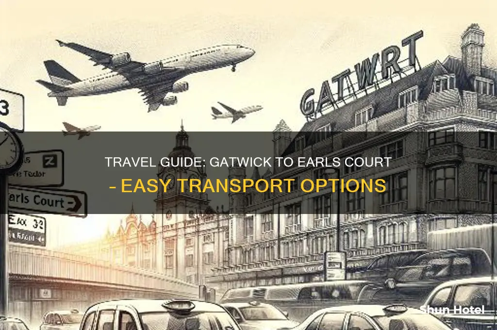 how to get to earls court from gatwick airport
