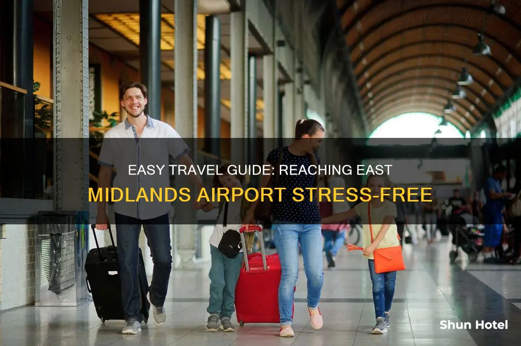 how to get to east midlands airport