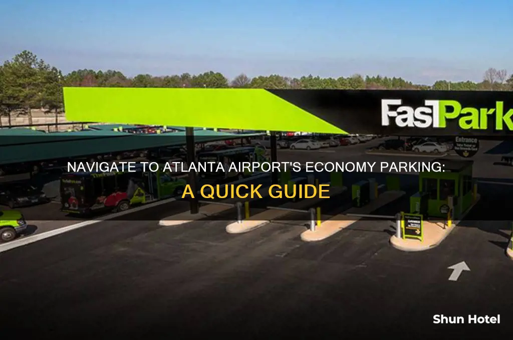 how to get to economy parking at atlanta international airport