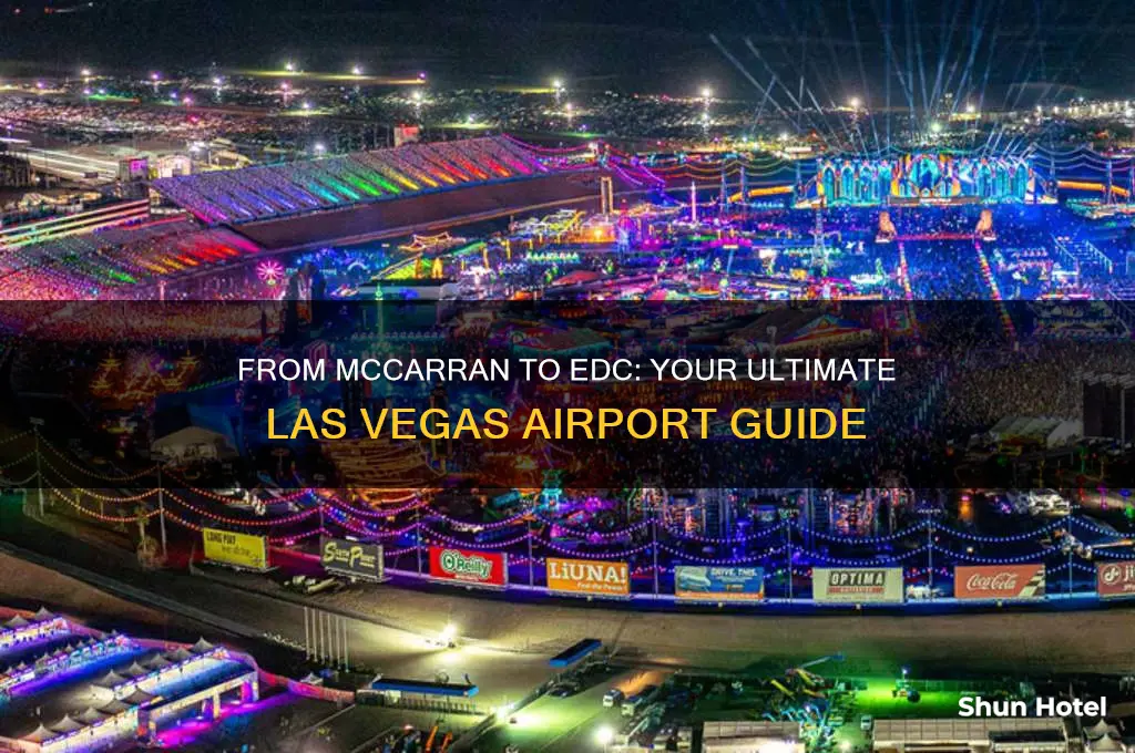 how to get to edc from las vegas airport