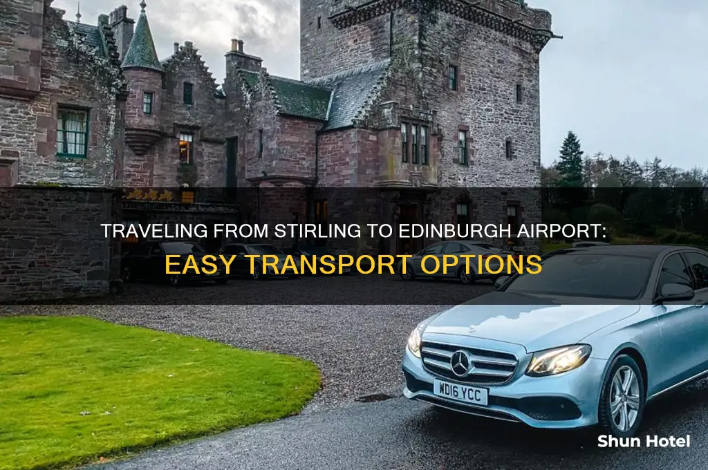 how to get to edinburgh airport from stirling