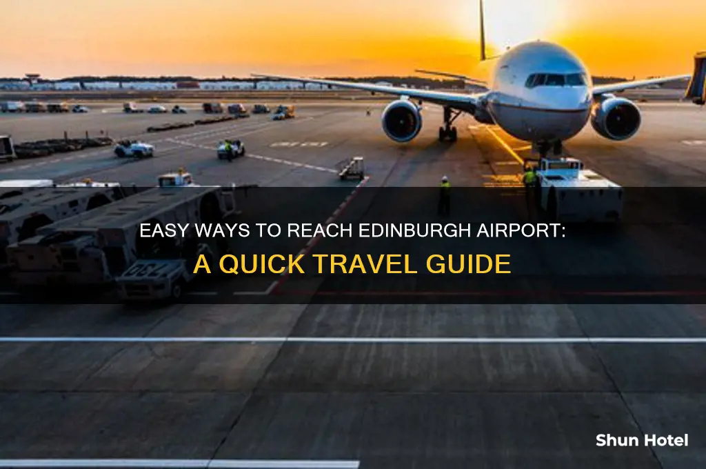 how to get to edinburgh airport