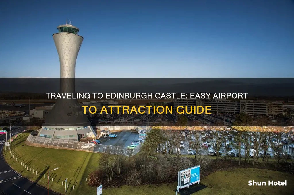 how to get to edinburgh castle from airport